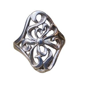 925 Silver Vintage 60’s ring